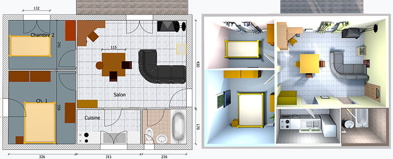 Plan-3D